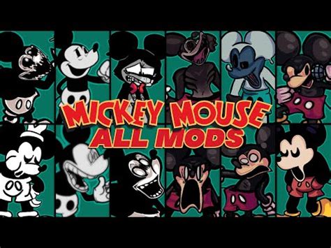 mickey mod|FNF Mickey Mouse: All Mods & All songs (10 mods .